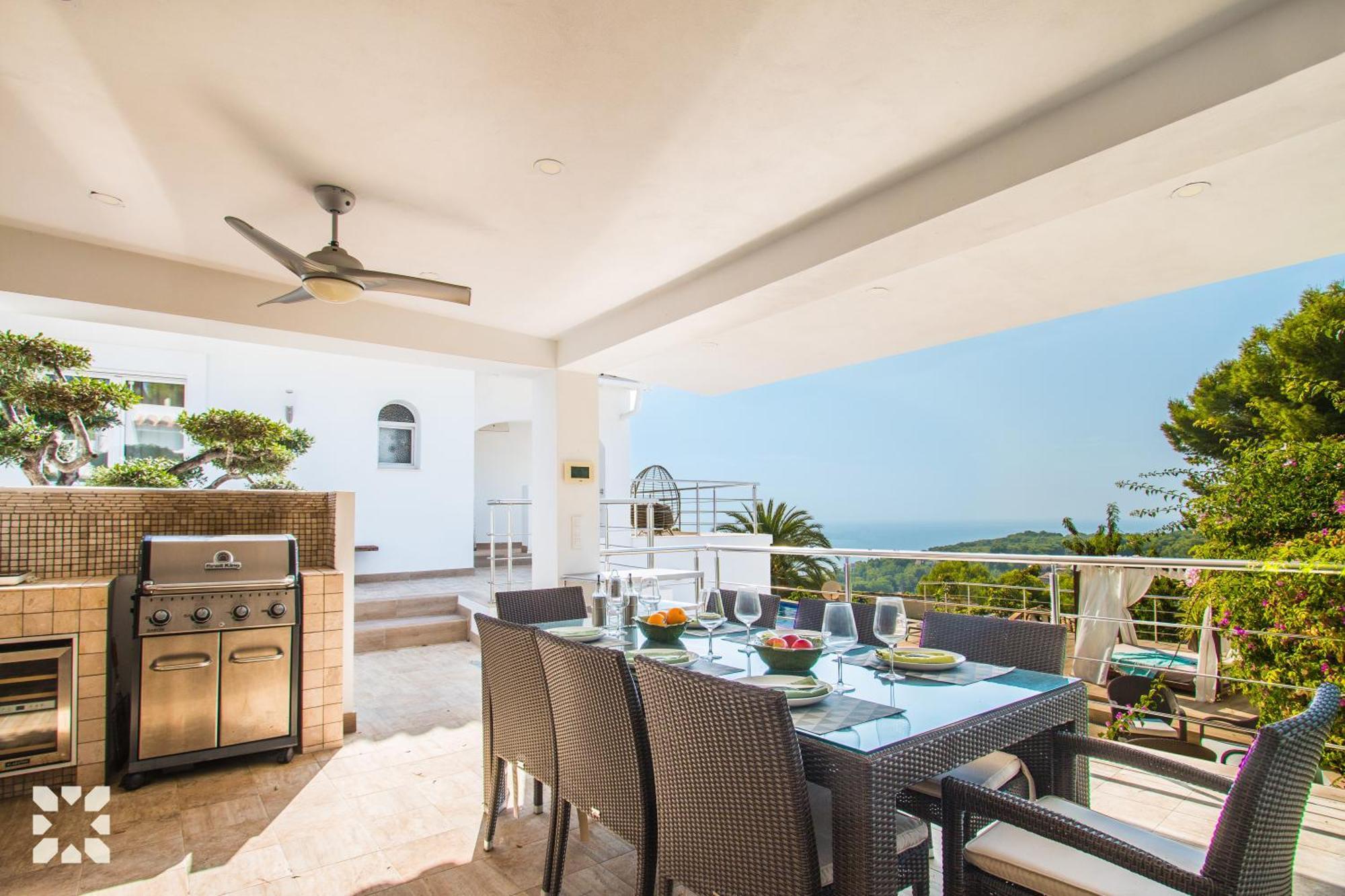 Villa La Casa Blanca By Abahana Villas Benissa Dış mekan fotoğraf